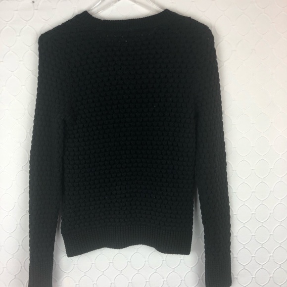 Victorias Secret Pullover Knit Sweater Black XS - Picture 4 of 7